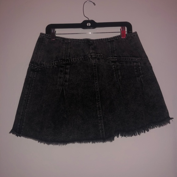 black jeans mini skirt - Picture 1 of 3